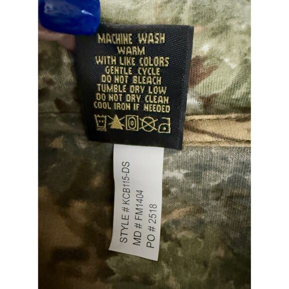 King's Desert Shadow Hoodie Sweatshirt Kangaroo Pocket Hunting Men's Size‎ M EUC - Picture 10 of 10